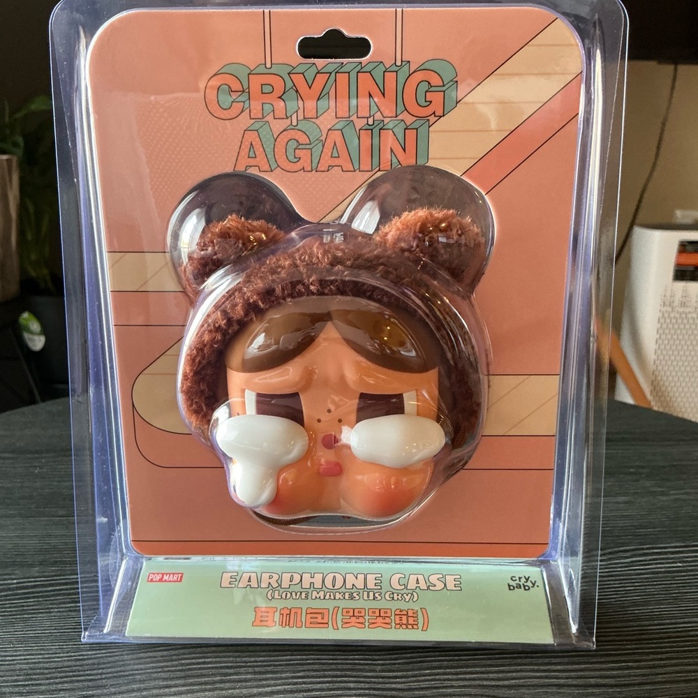 POP MART CRYING AGAIN EARPHONE CASE